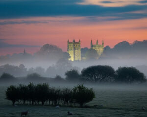 © John Watson - Wimborne Minster before Dawn
