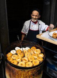 © Sebastian Kriticos - Doughnut Maker, Rabat, Morocco